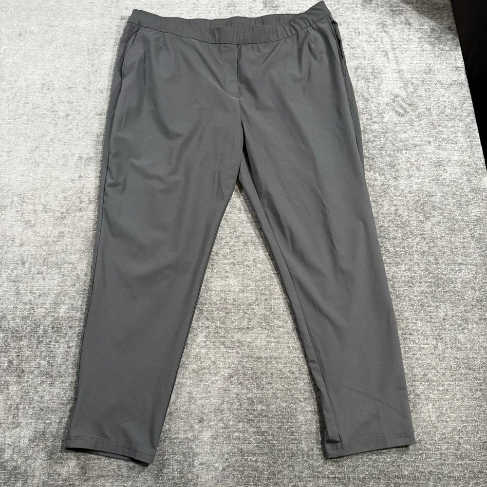 Nike‎ Dri-FIT Standard Fit Pants Men's 2XL Black Stretch Performance BV0174-010
